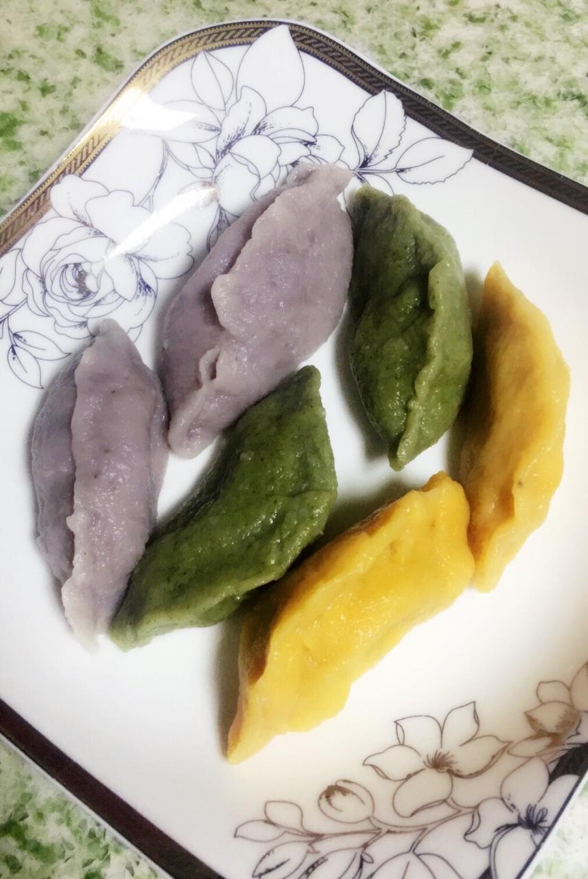 董礼-8做的彩色饺子皮