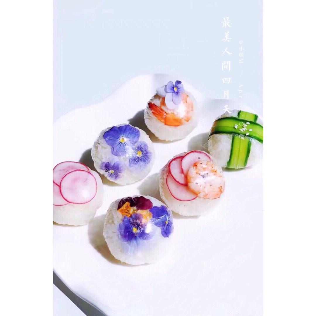 【减脂】纳豆金枪鱼·鲜花饭团