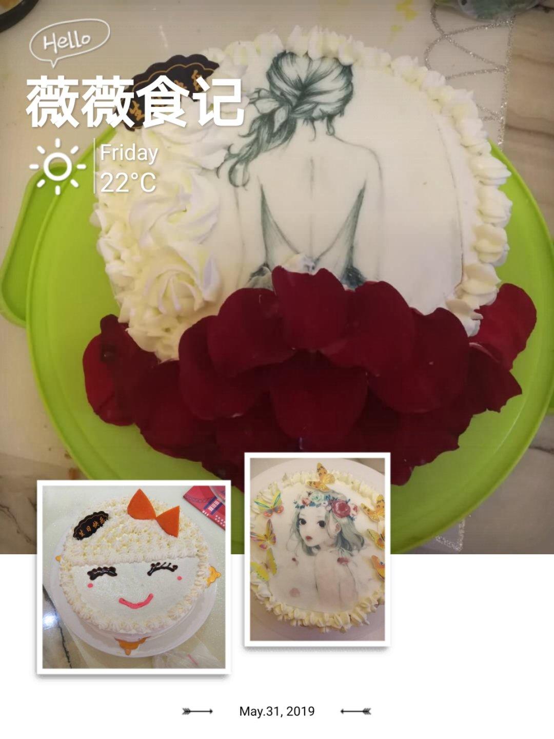 孩子们喜欢的泡芙草莓蛋糕来了