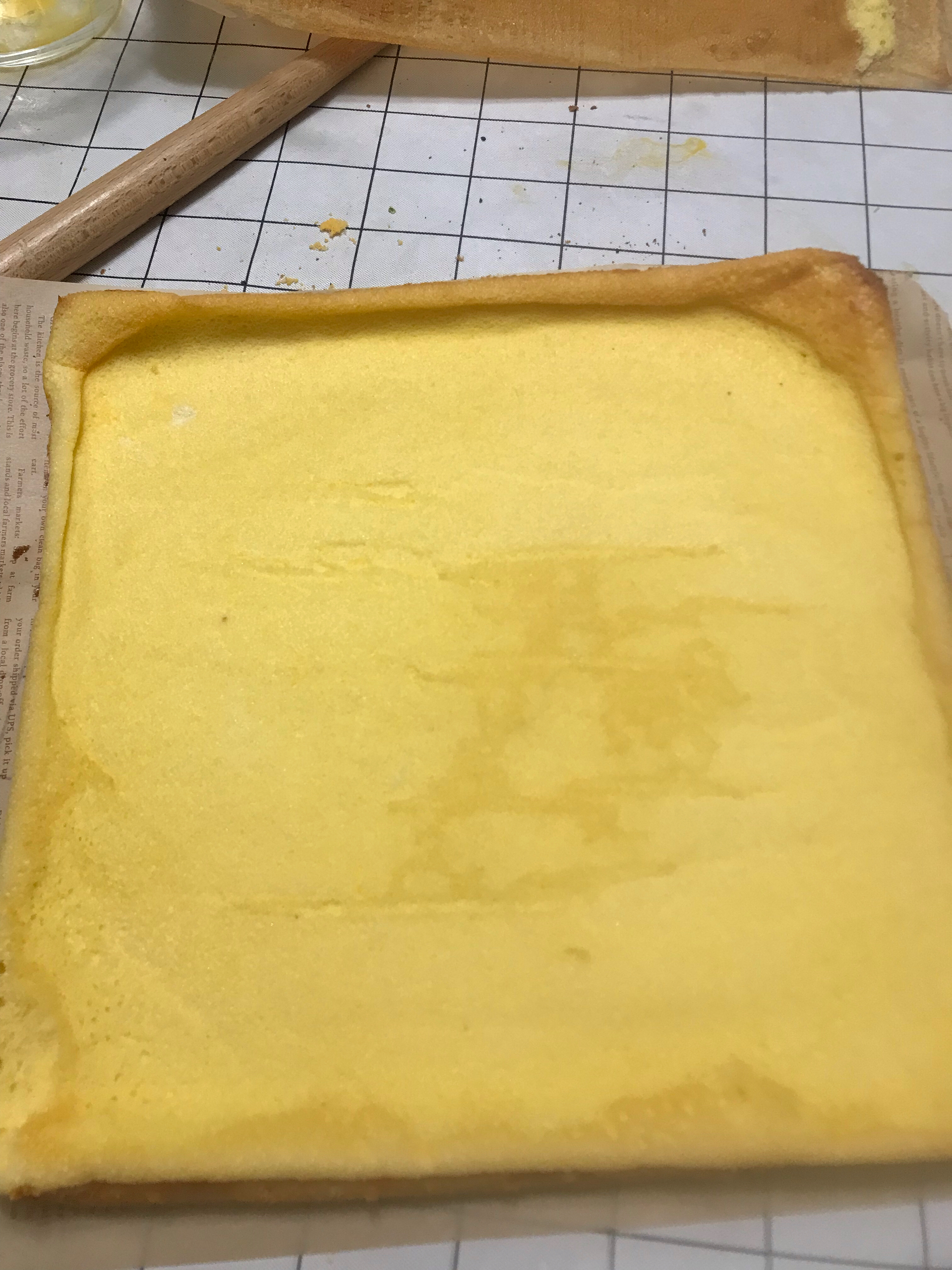 卷不裂｜奶油蛋糕卷（瑞士卷）