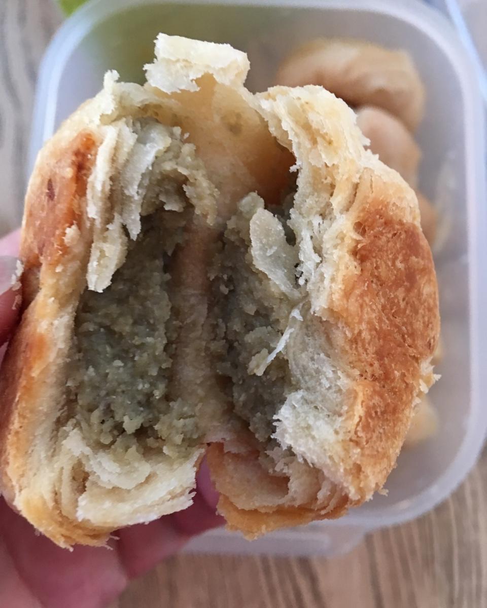 酥皮绿豆饼   酥得掉渣渣