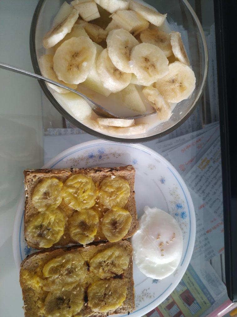 ㊙️吐司的神仙吃法‼️香蕉烤吐司，外脆内软，超好吃