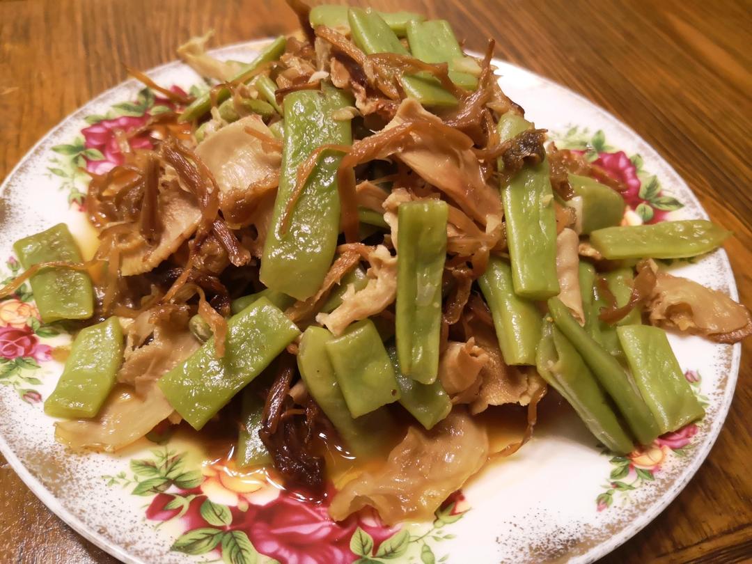 最简单的干菜四季豆
