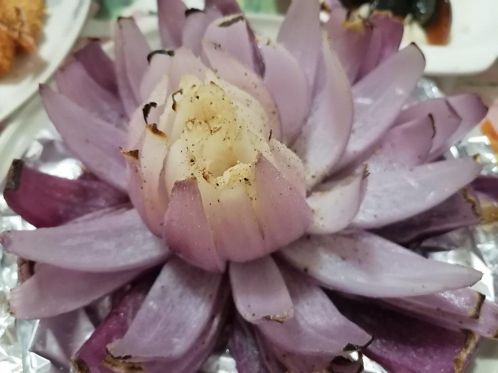 易霖简做的烤洋葱花(烤箱版花开富贵)