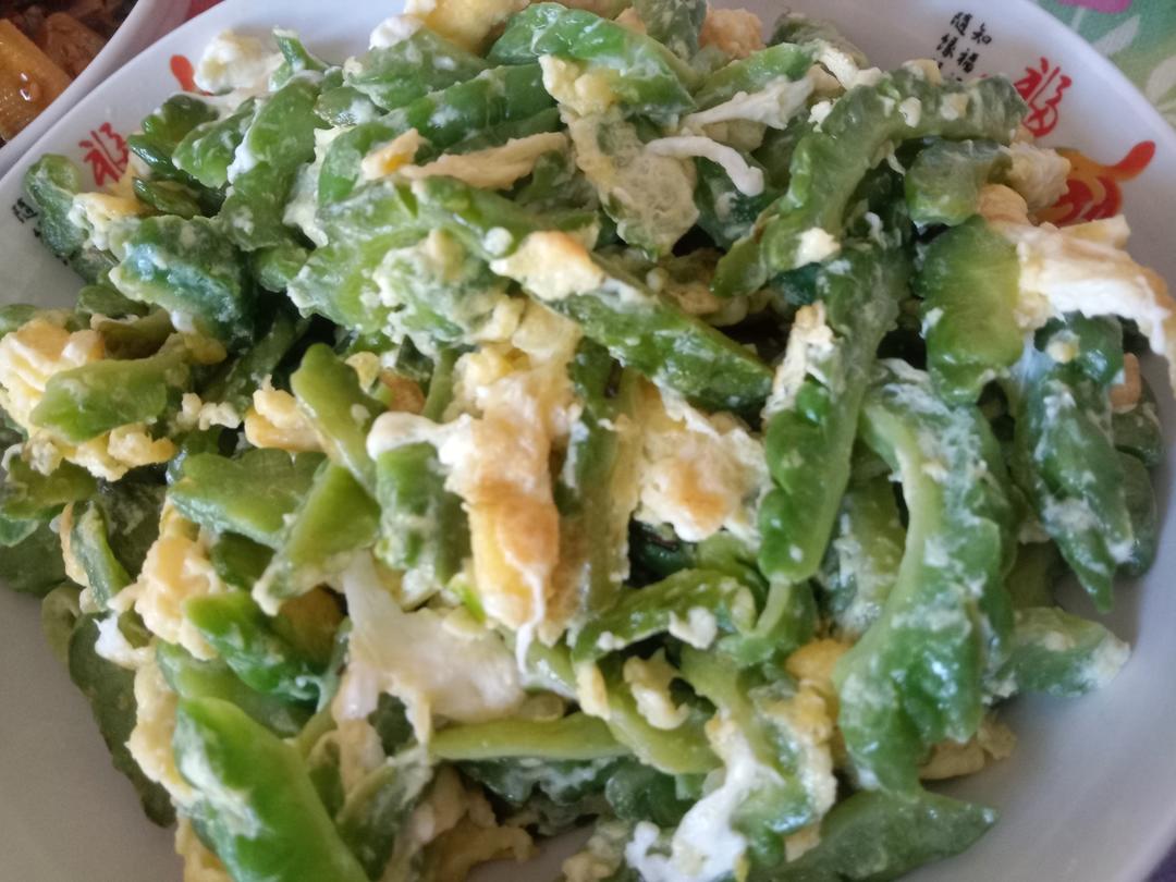 苦瓜炒蛋（清火菜）