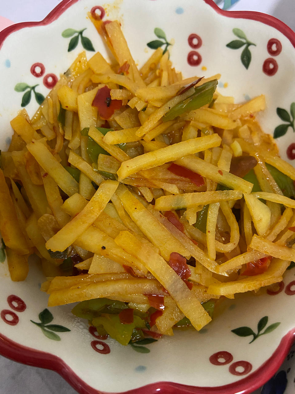 超级无敌下饭菜～酸辣土豆丝