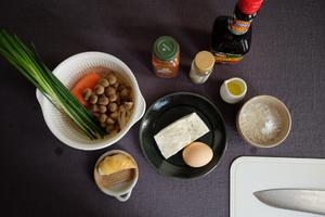 北鼎烤箱食谱-空气炸豆腐丸子的做法 步骤1