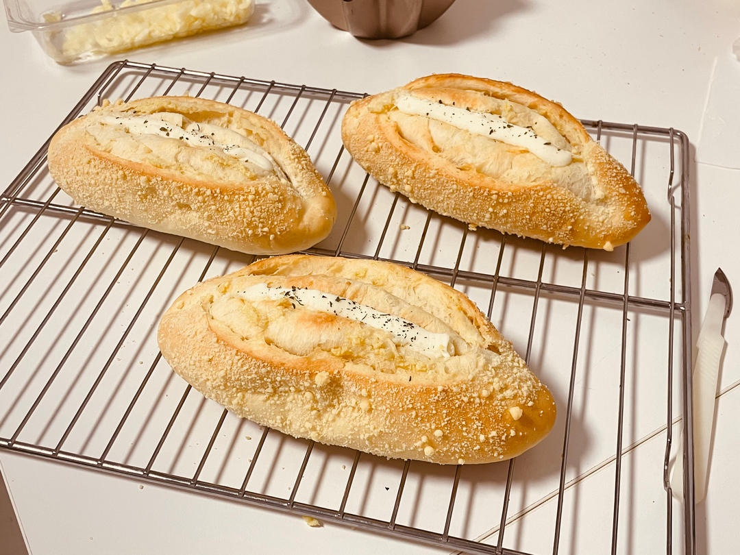 山姆同款🍞蒜香奶酪面包 太好吃了吧