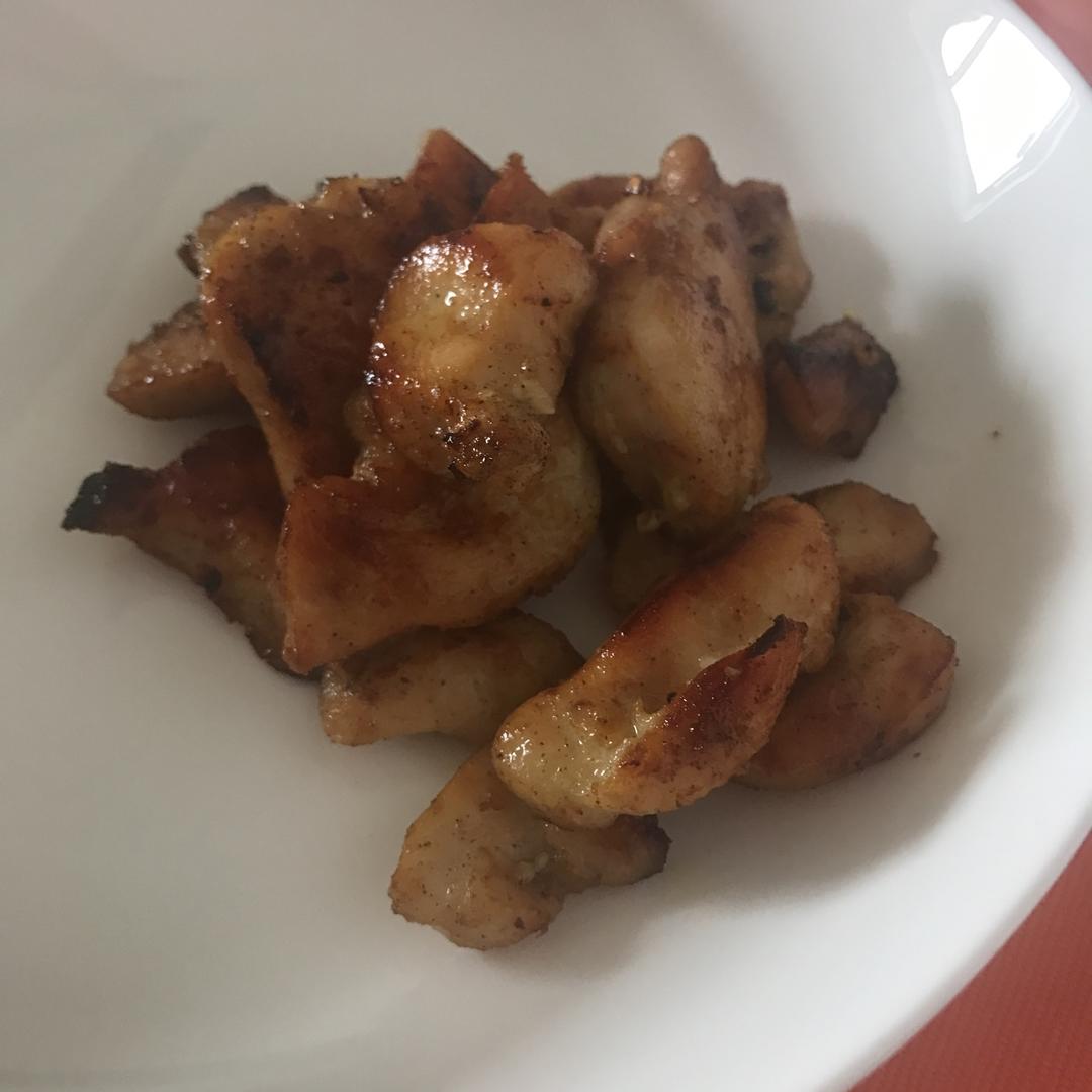 酷炫屌炸天好吃的煎鸡胸肉（香蒜蜂蜜煎鸡胸肉）