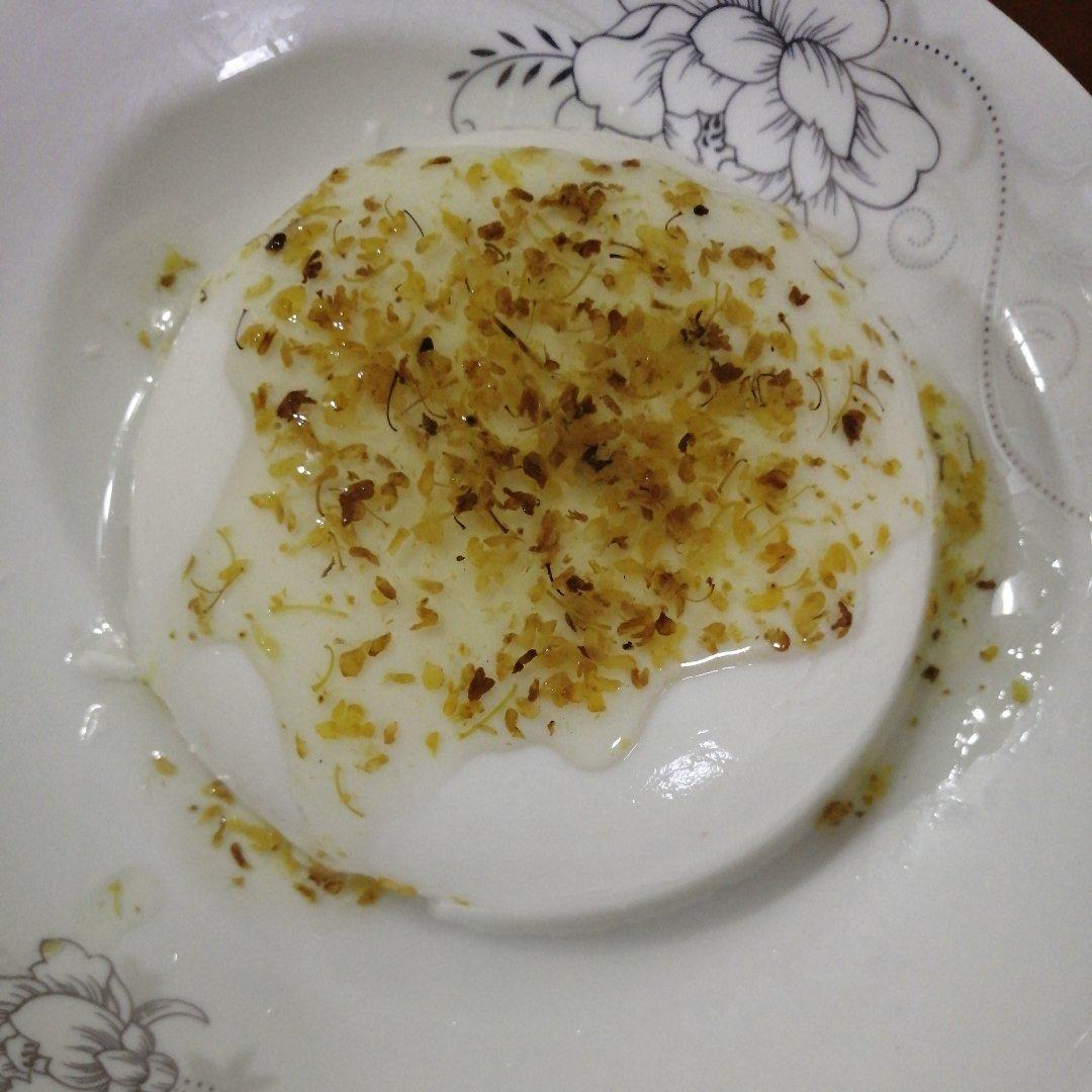 步骤简单的桂花杏仁豆腐（杏仁粉版）