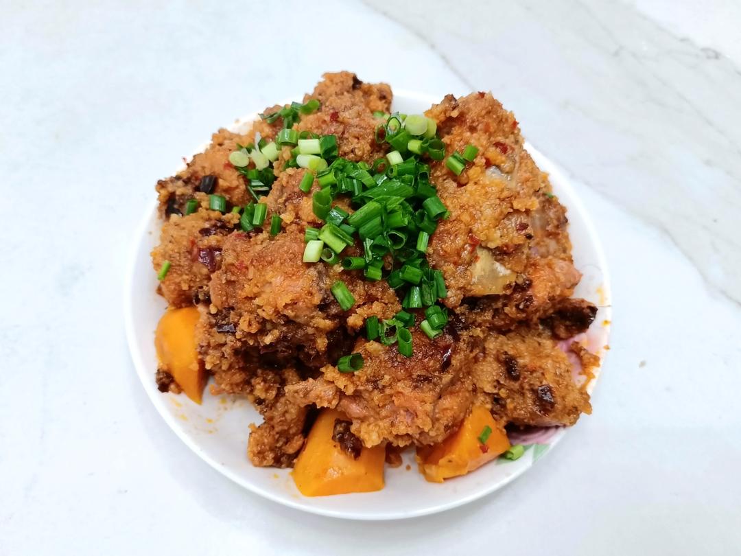 懒人粉蒸排骨（肉）