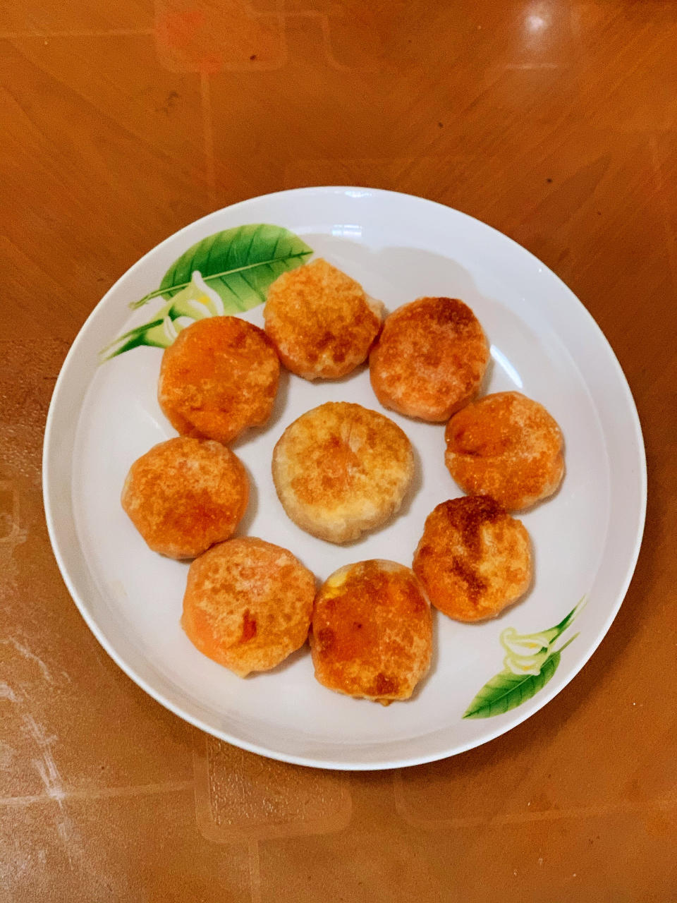 南瓜饼（饺子皮版）