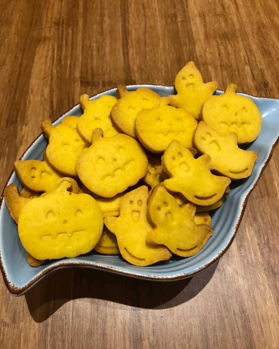 werecat做的万圣节美食,南瓜饼干