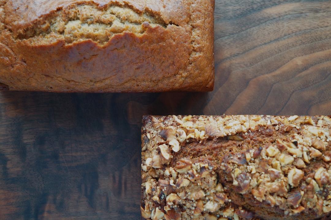 香蕉核桃磅蛋糕 Banana & Walnut Pound Cake