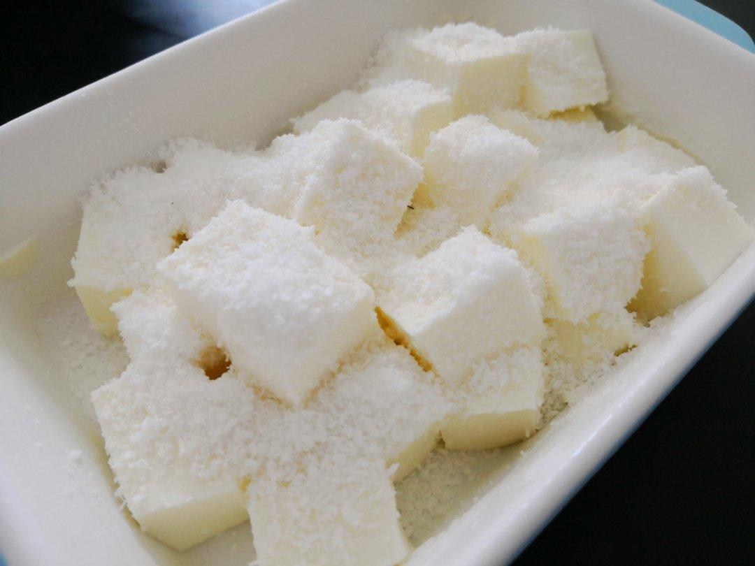 椰奶冻糕~牛奶小方~