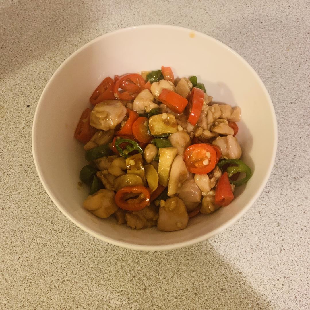 老姜炒鸡