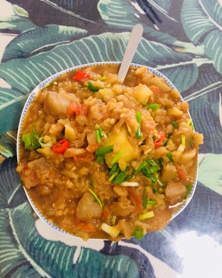 番茄土豆炖茄子