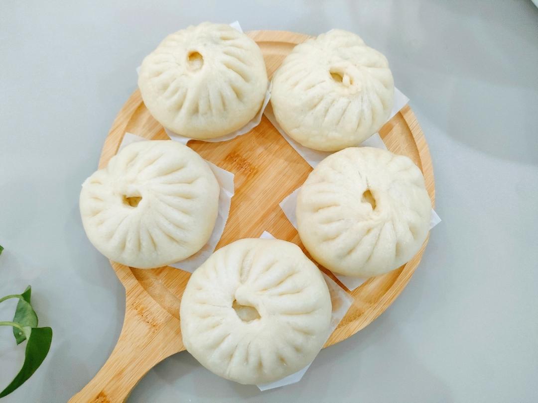 麻酱素包子