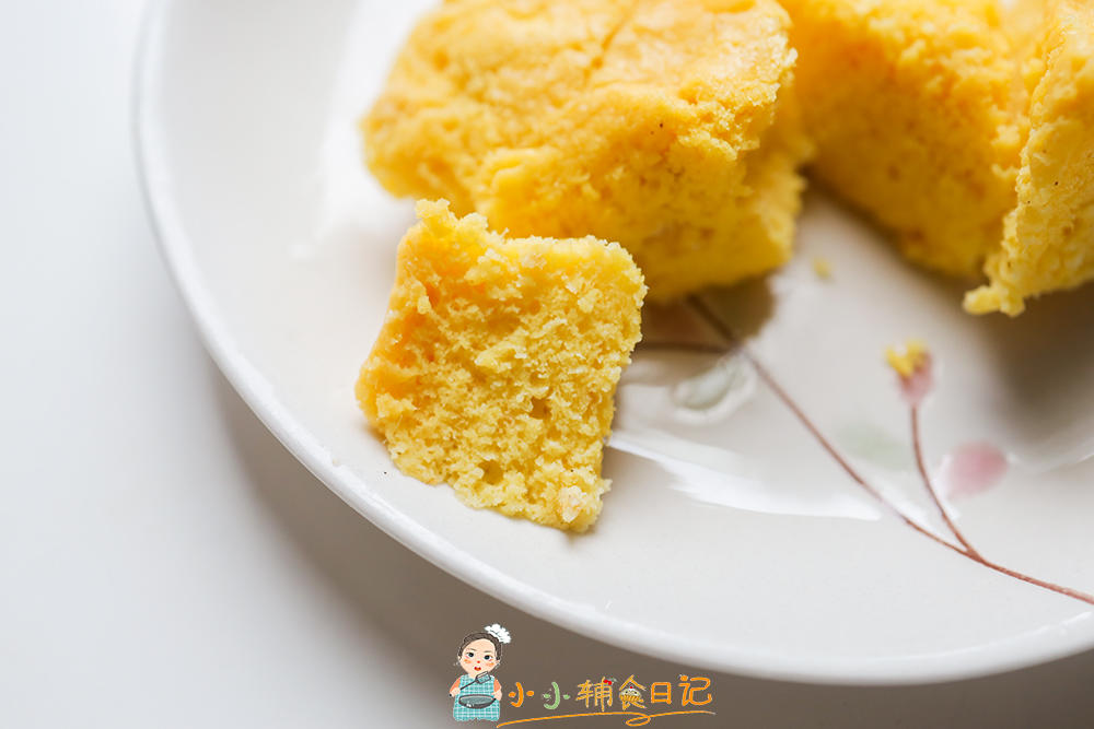 12个月以上辅食肉松海绵电饭锅蛋糕的做法