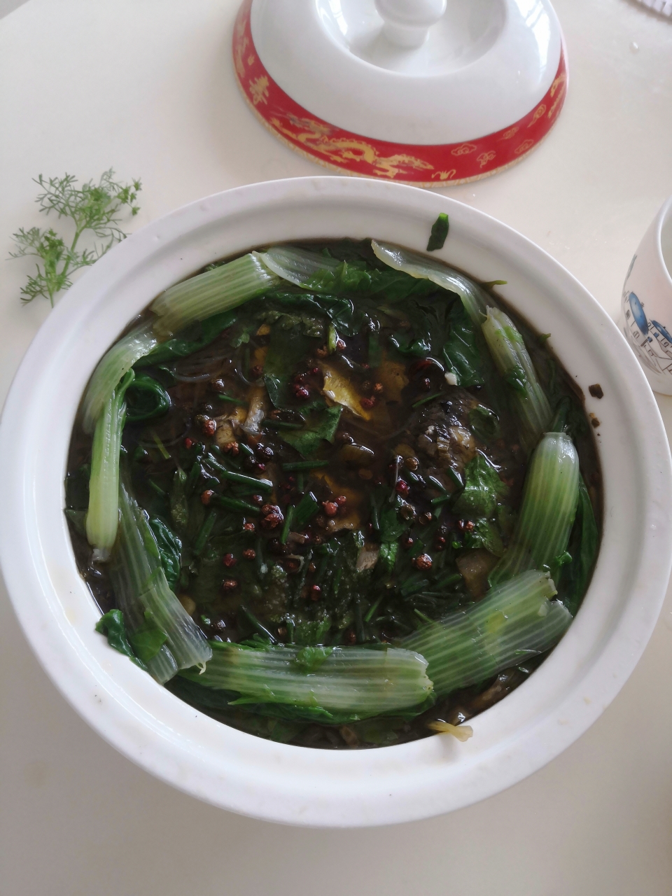酸菜椒麻鱼的做法