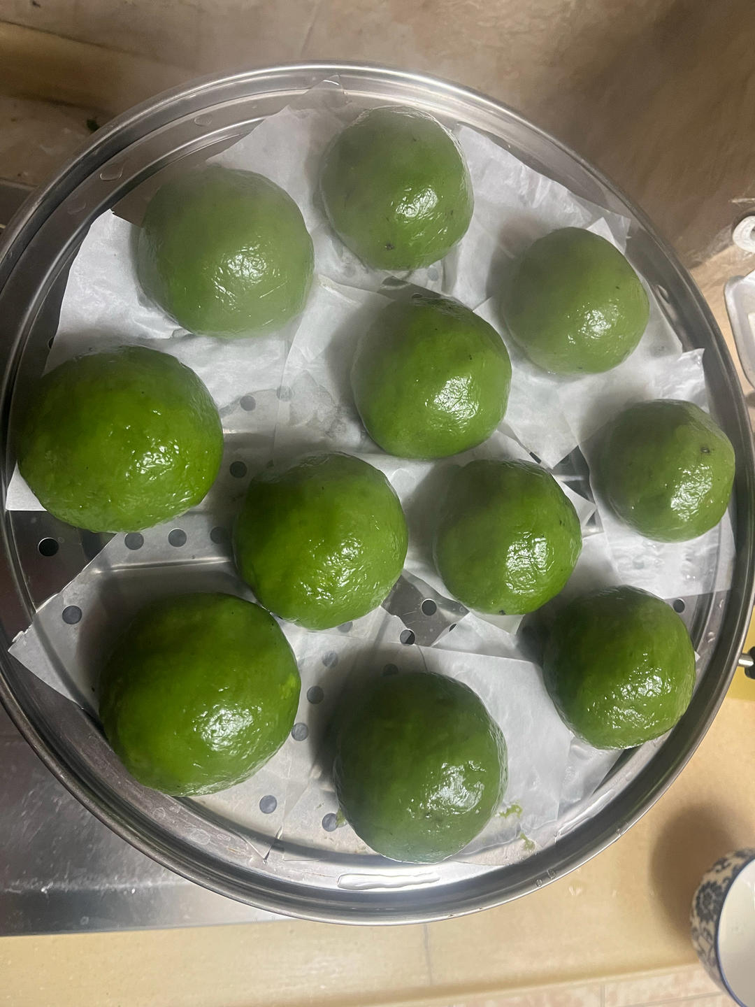 🔥色泽碧绿，三天不会硬的青团