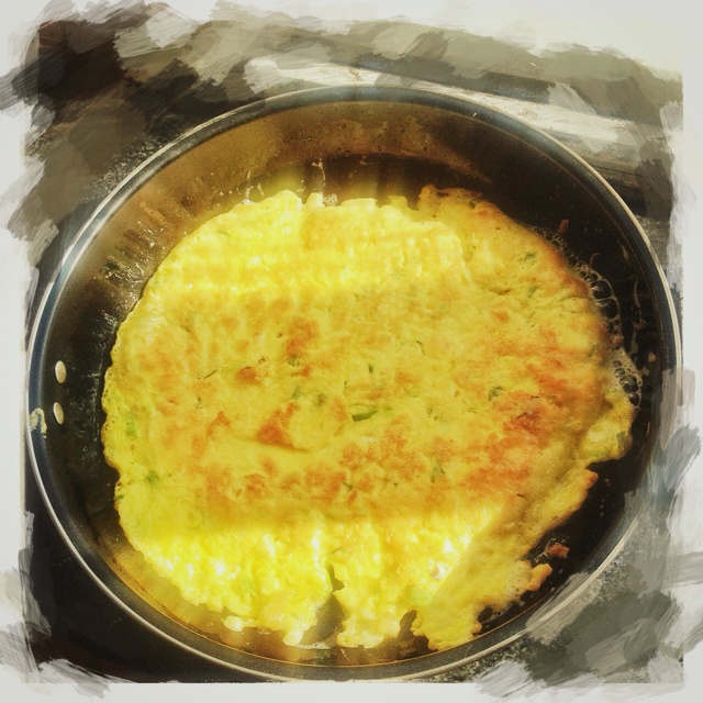 葱花鸡蛋饼