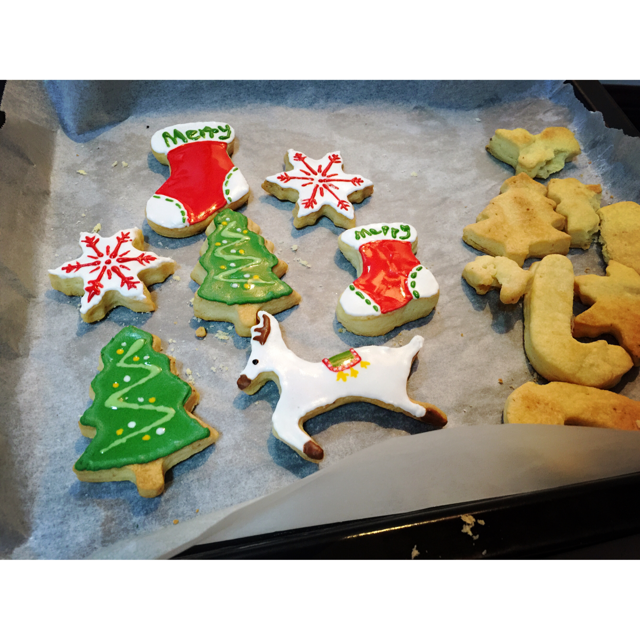 欢欢乐乐过圣诞——圣诞糖霜饼干