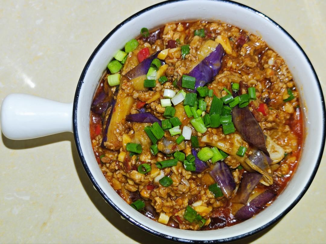 肉沫茄子，自认为很好吃