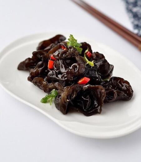 芥辣酸木耳的做法