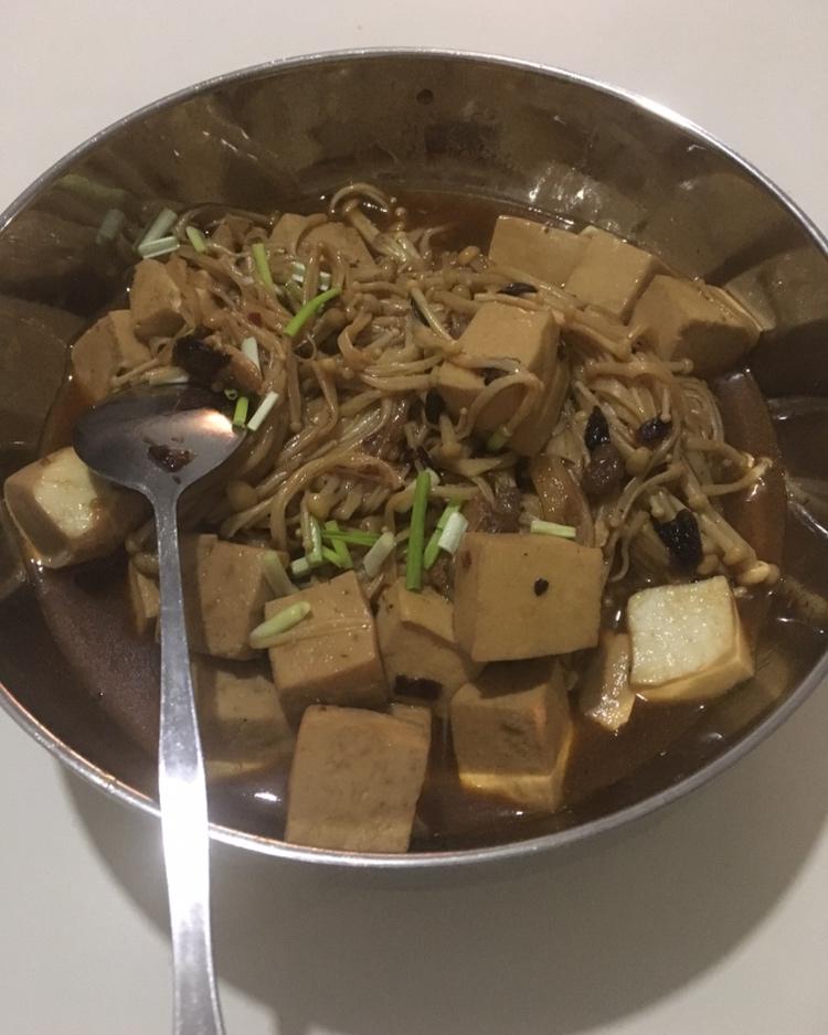 酱炒金针菇