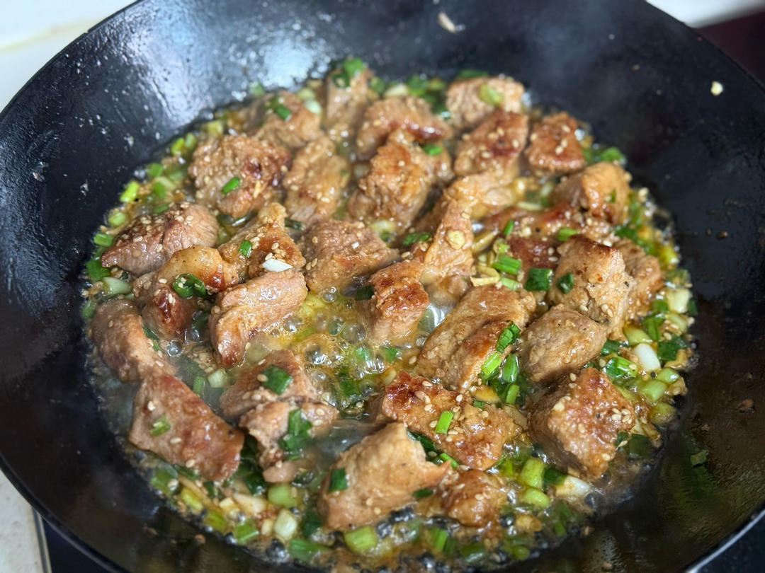 盐葱梅花肉