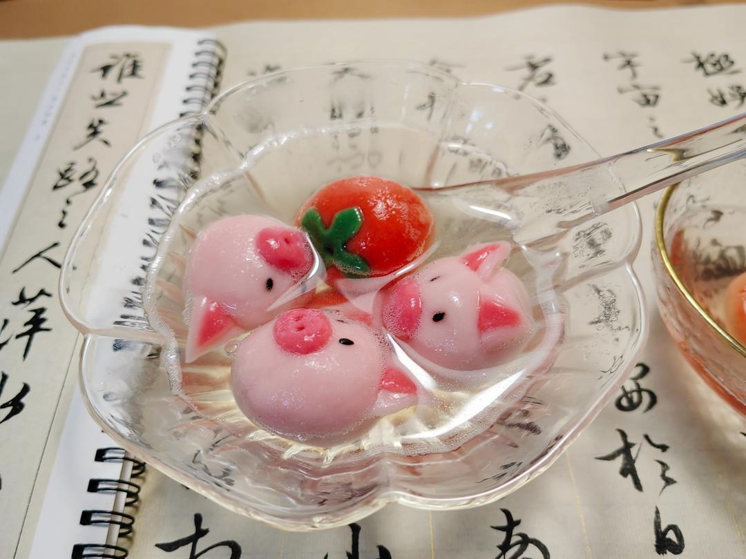 猪猪汤圆卡通汤圆大集合