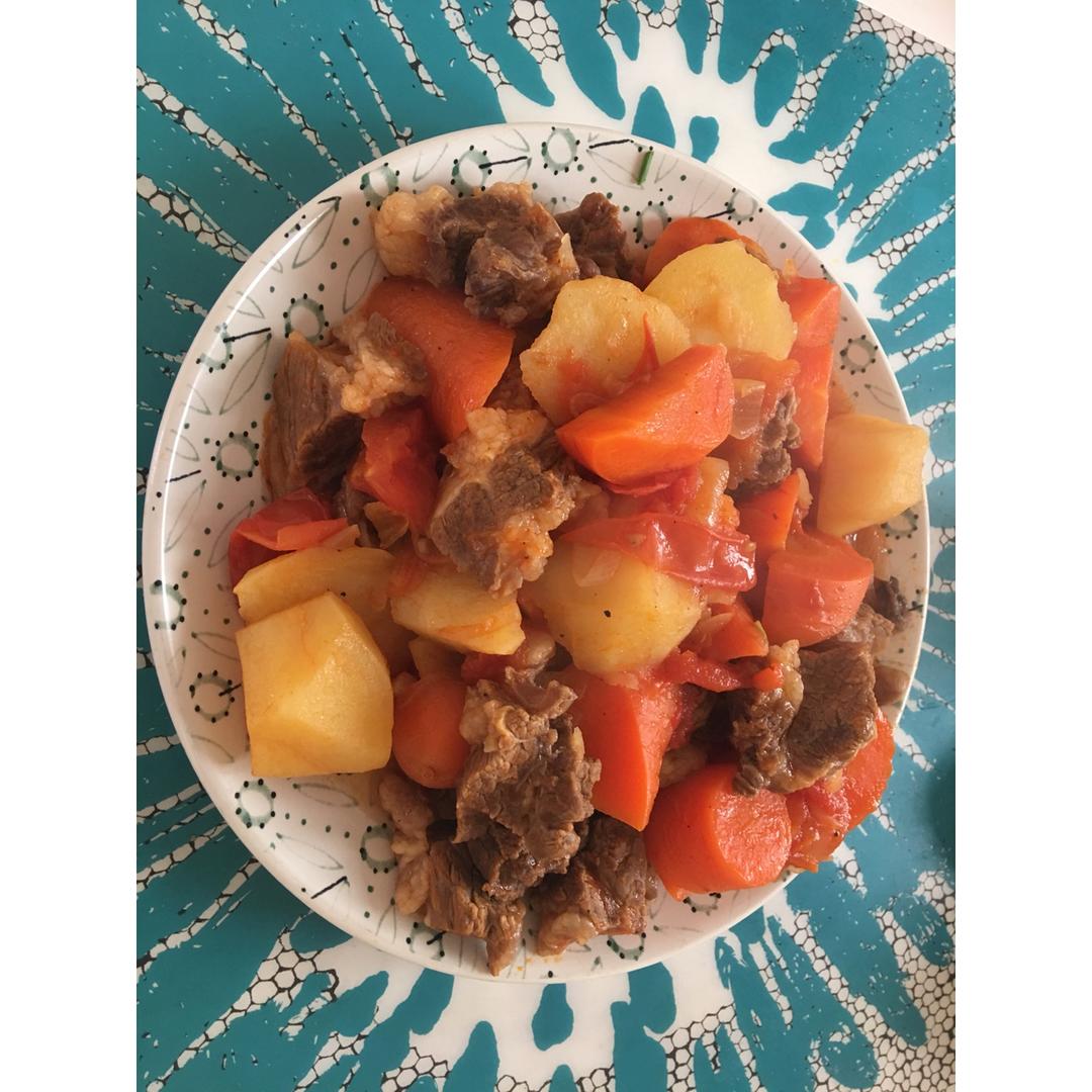 快手红烩牛肉
