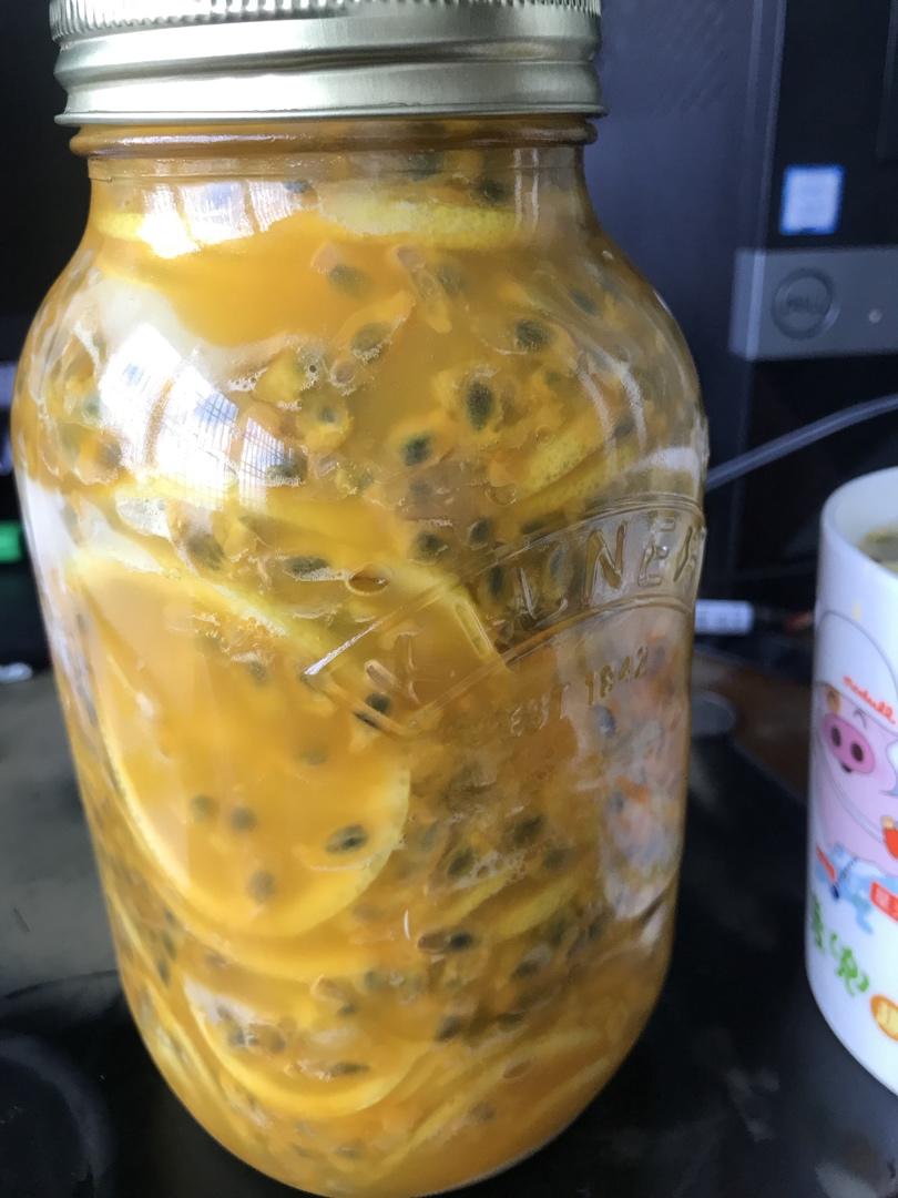 百香果柠檬蜂蜜茶