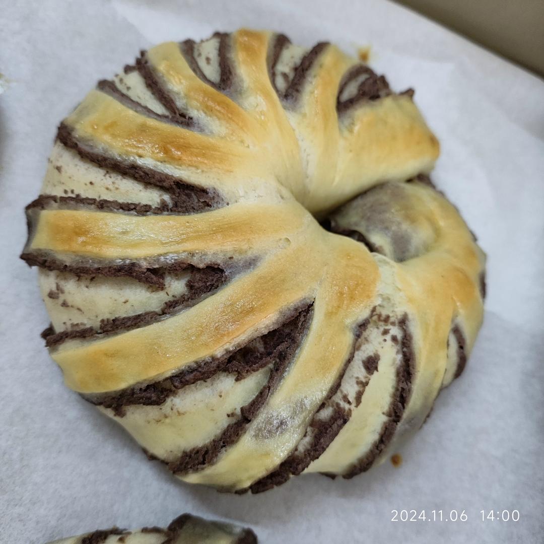 烤箱版豆沙面包