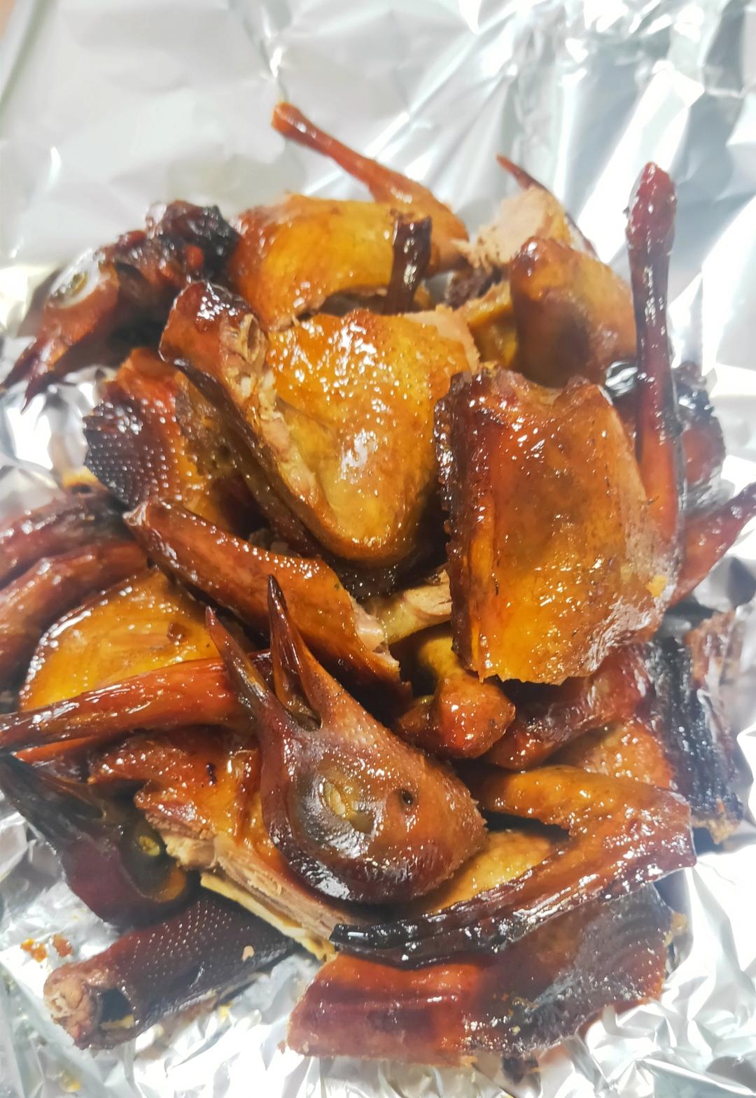 比光明招侍所还好吃的“烤乳鸽”（烤箱版）