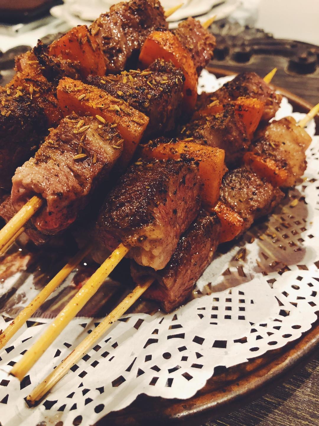 快手香煎牛肉粒的做法