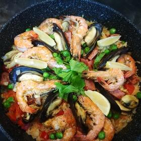 【曼食慢语】Seafood Paella 西班牙海鲜饭