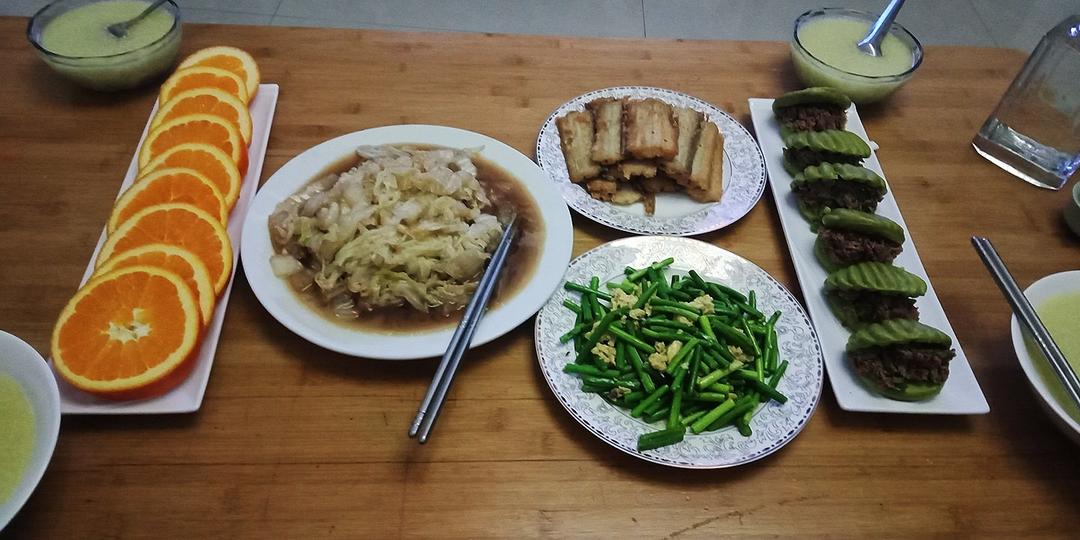 我家的美味晚餐
