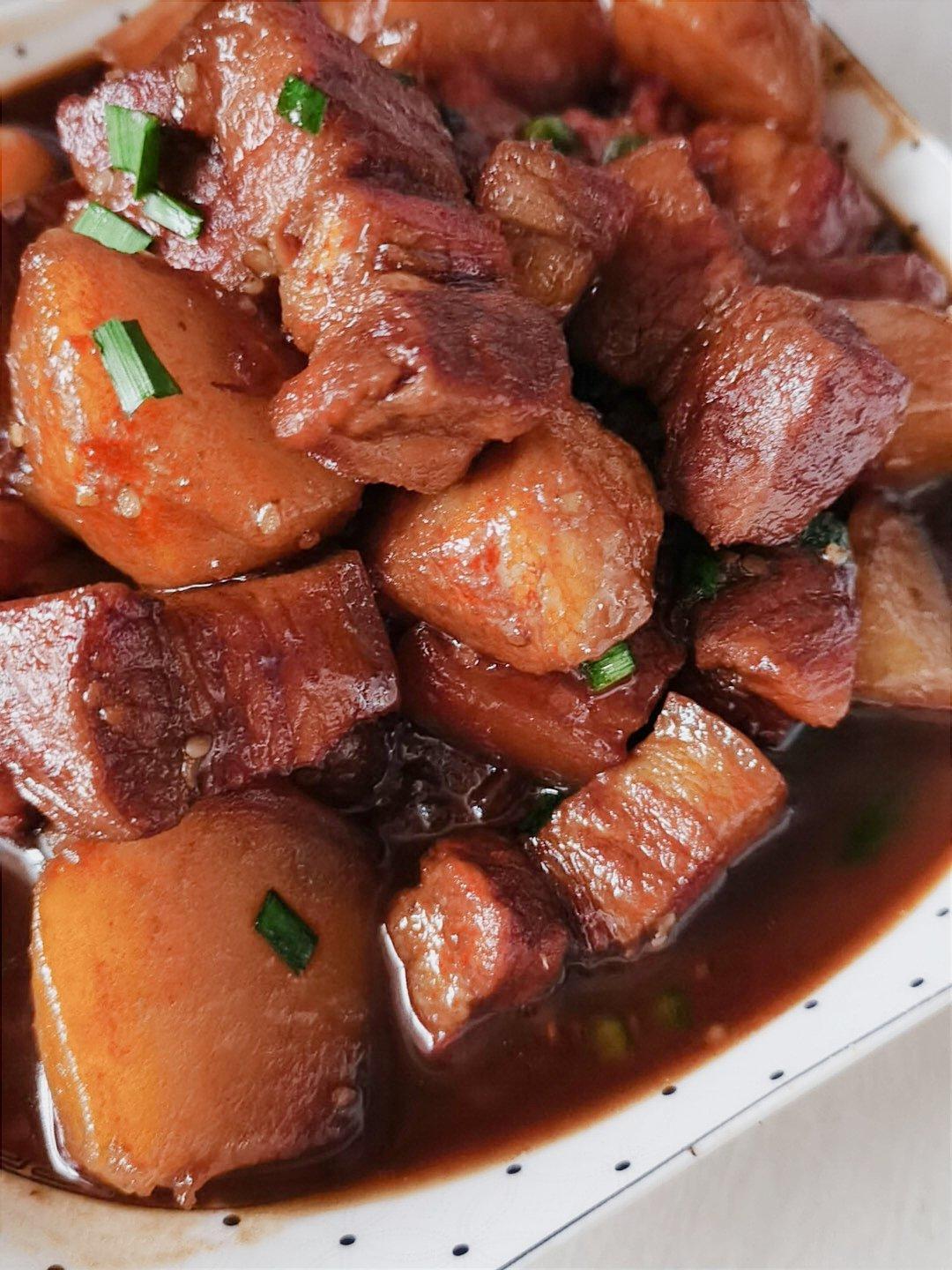 不焯水不放油的家常红烧肉