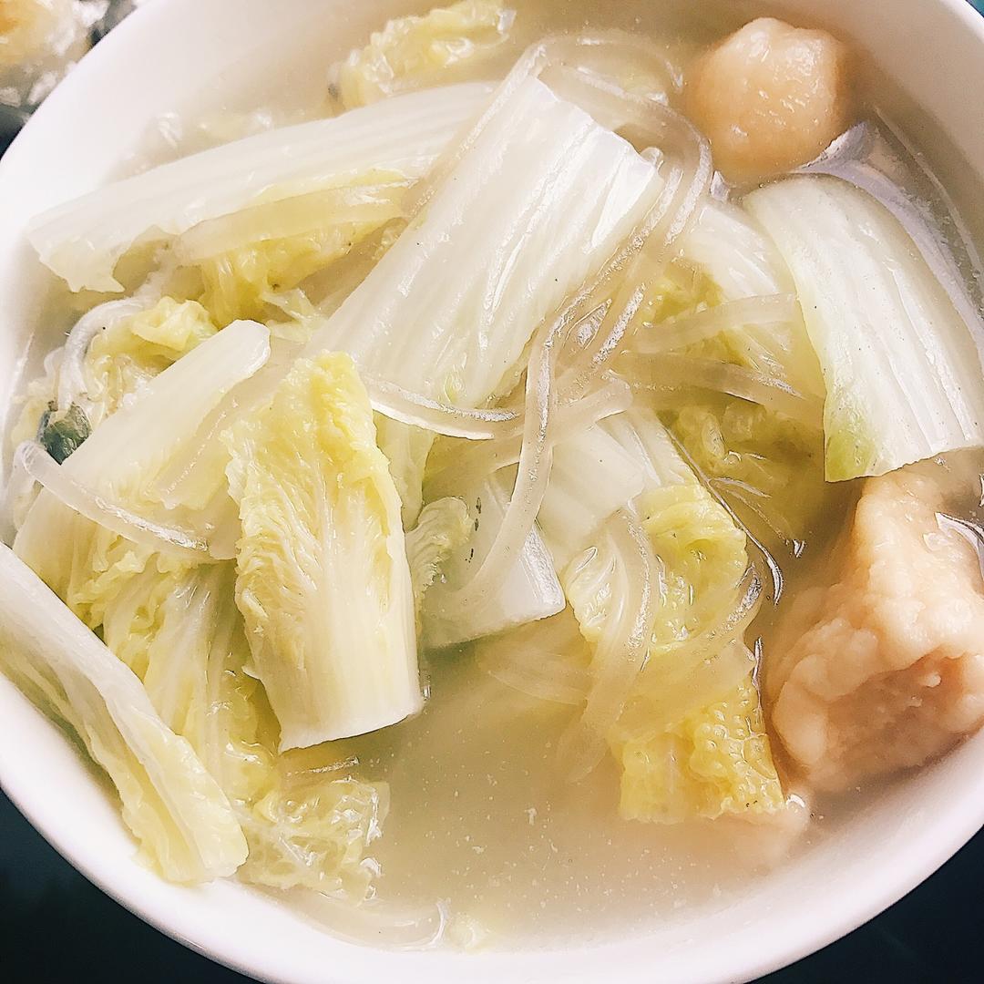 白菜粉丝汤