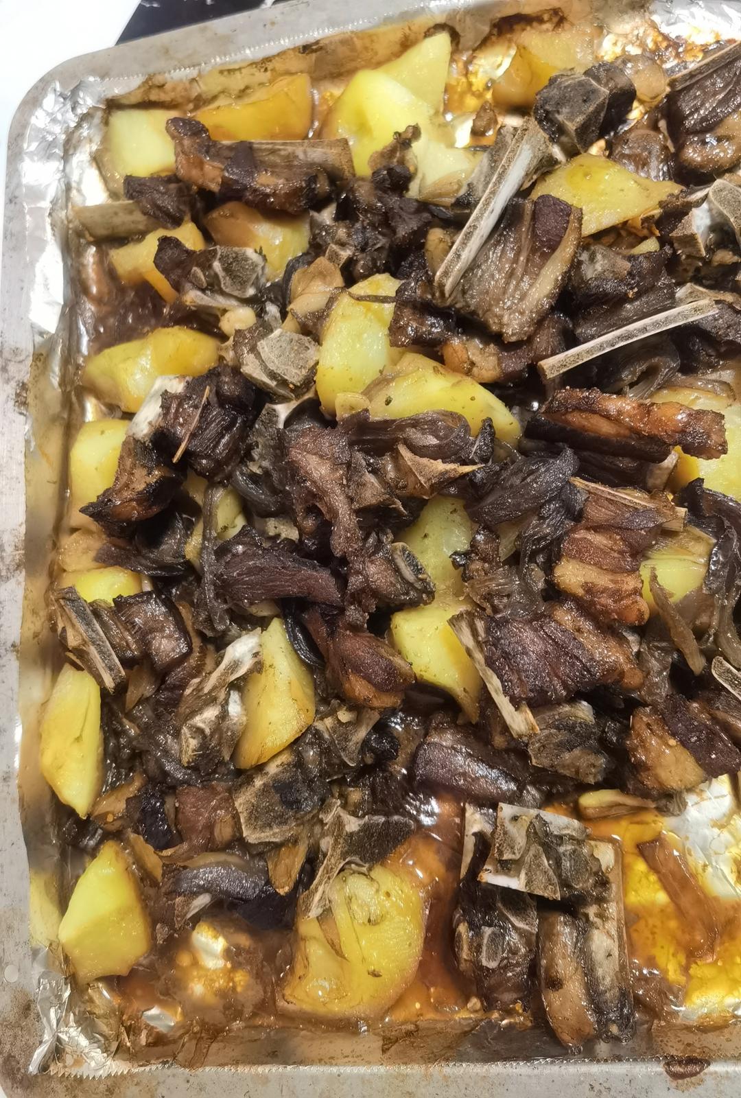 超好吃的烤羊排烤箱版