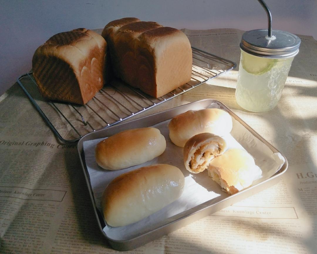 纯奶手撕吐司的做法 步骤1