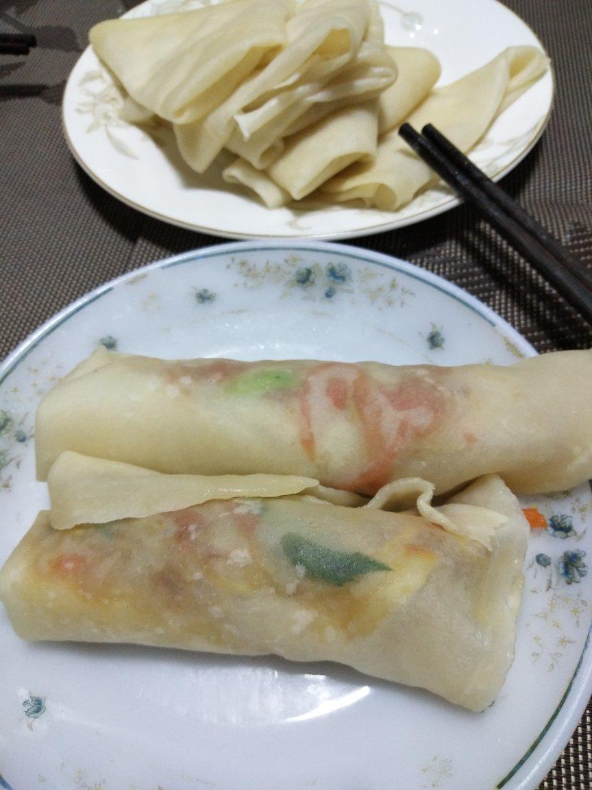 烫面蒸春饼
