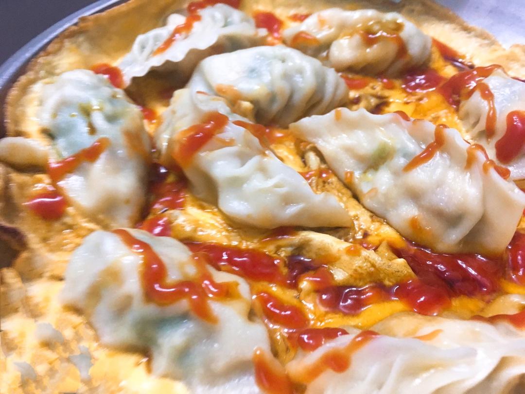 懒人快手抱蛋煎饺