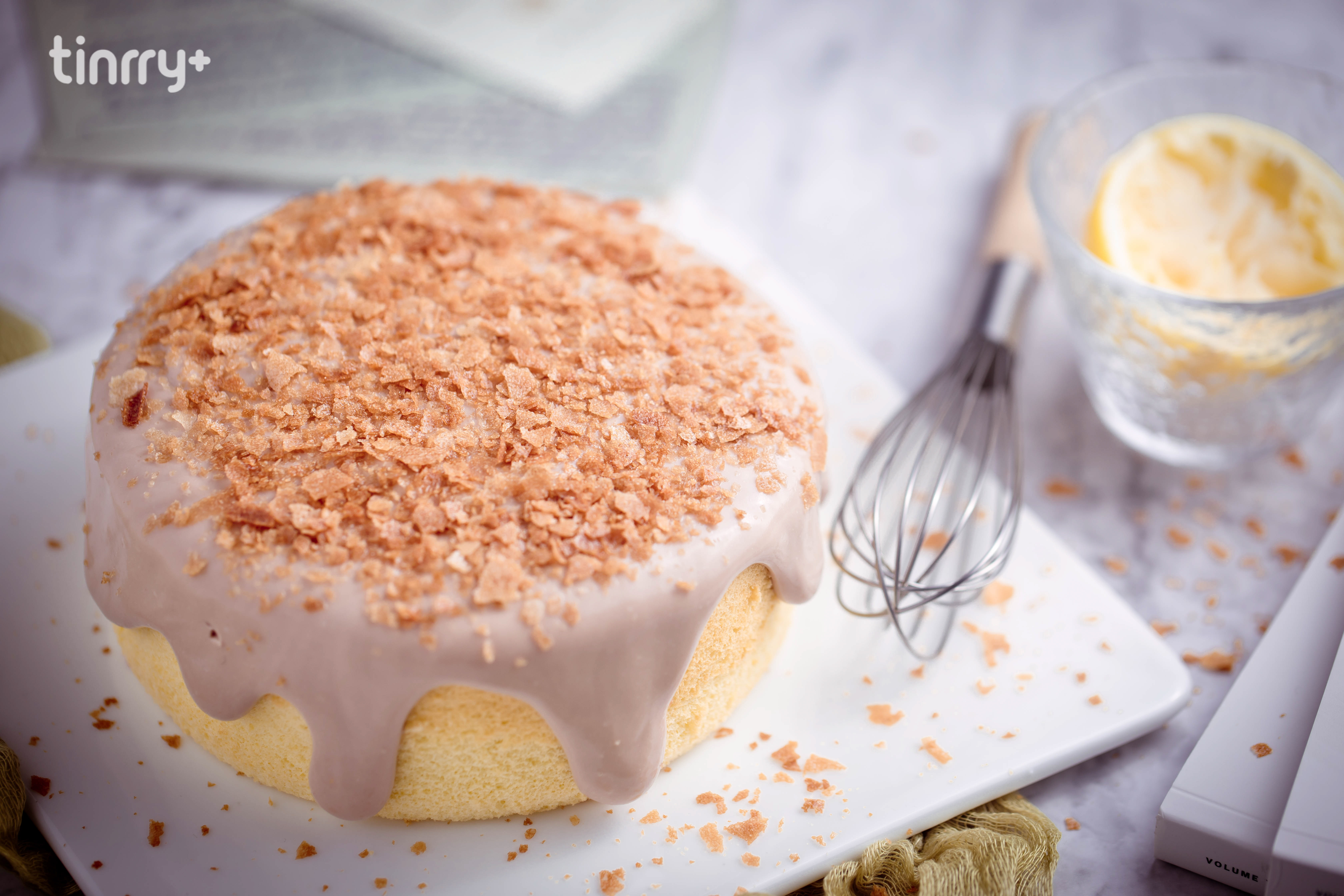 《Tinrry+》醇香爆浆巧克力奶盖蛋糕（6寸配方）的做法