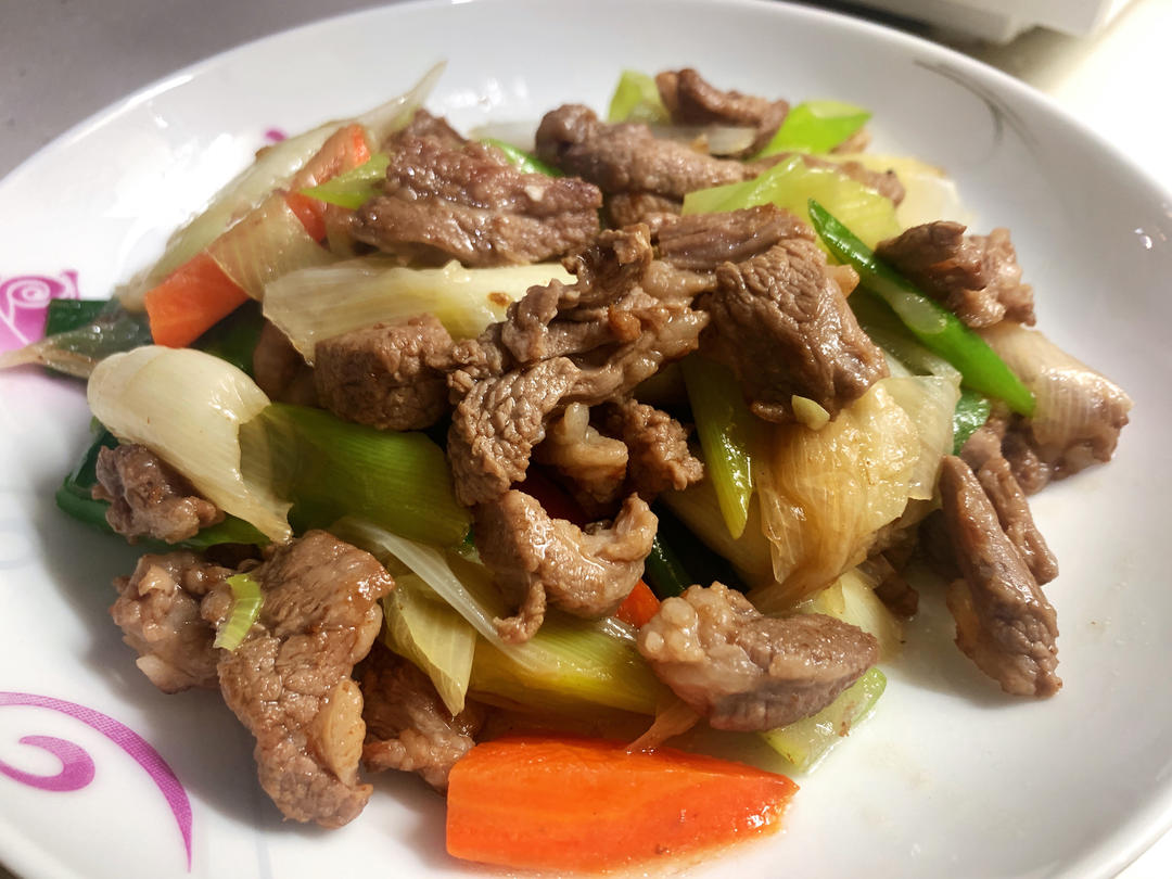 葱爆羊肉