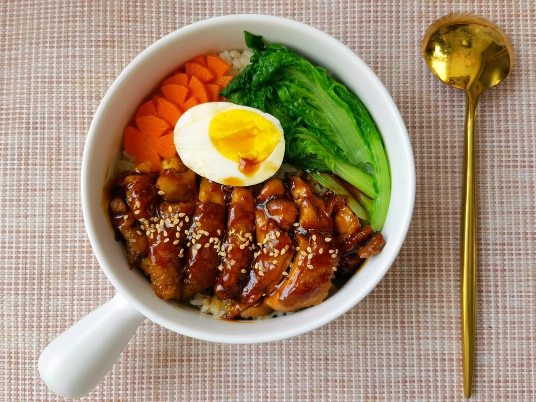 照烧鸡腿饭
