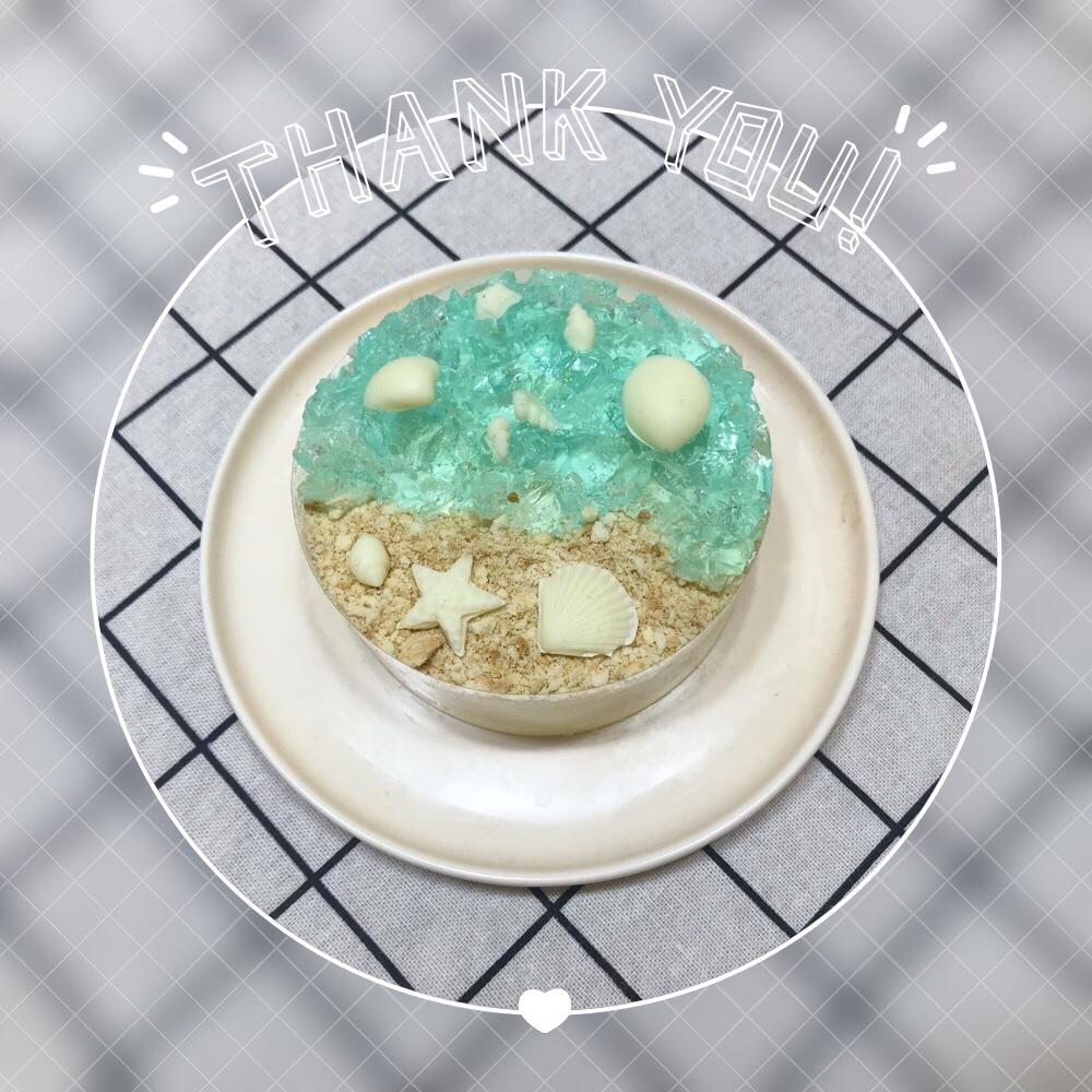 海洋酸奶慕斯蛋糕