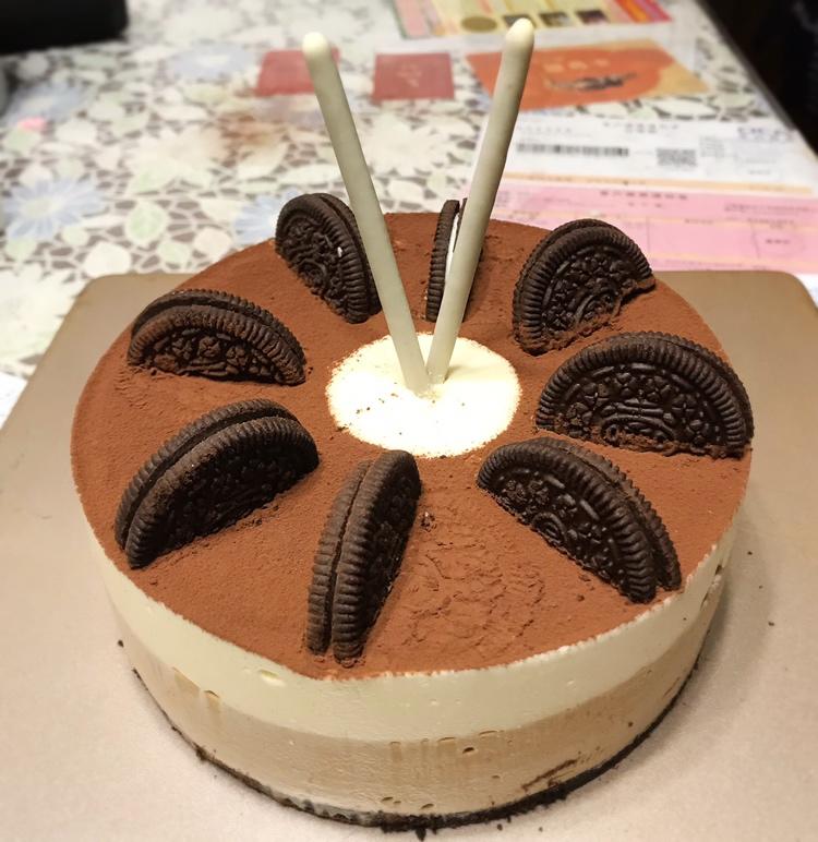 咖啡双层冻芝士蛋糕